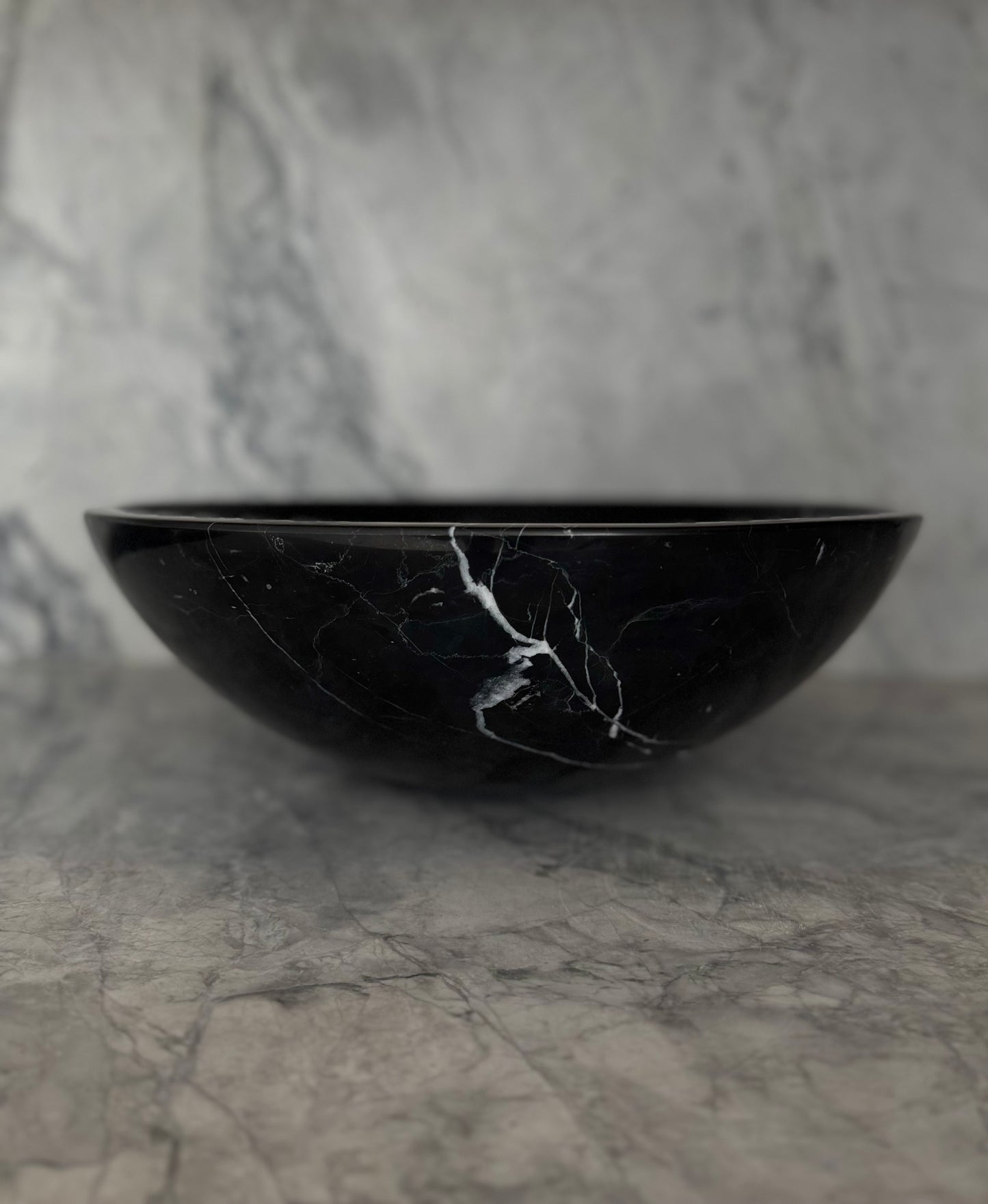 Marble sink D=420mm
