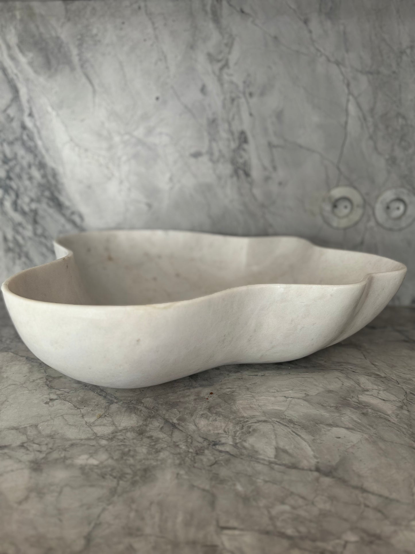 Wavy Marble sink