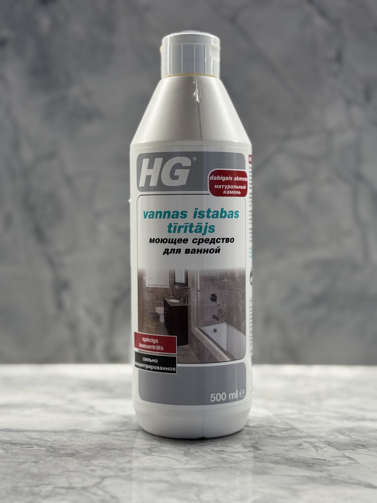 HG natural stone bathroom cleaner