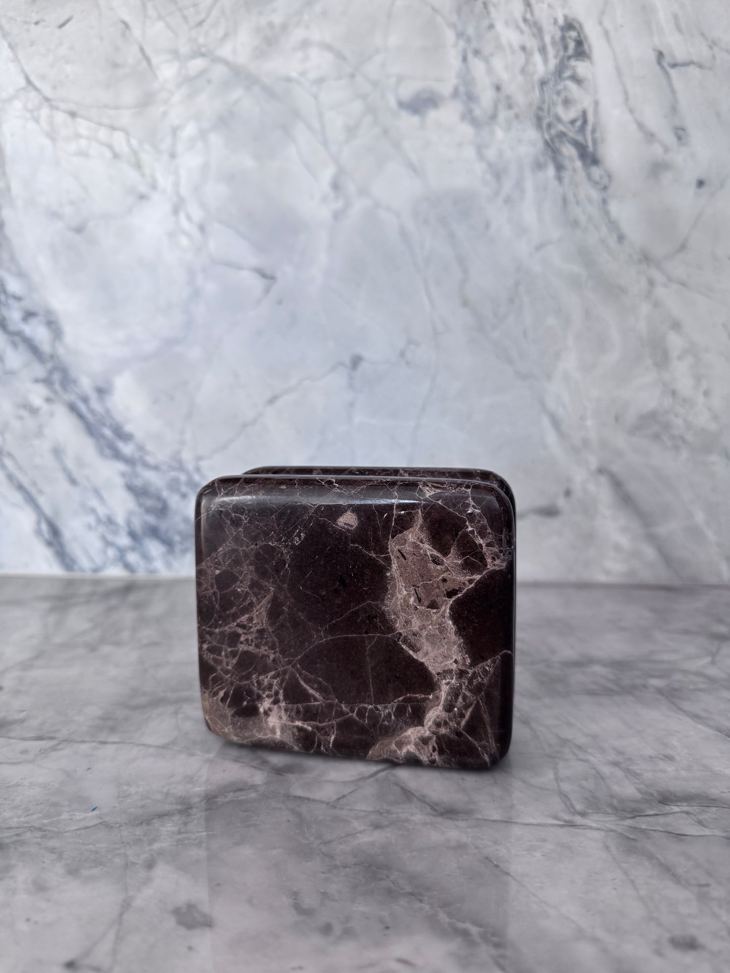 Marble napkin holder