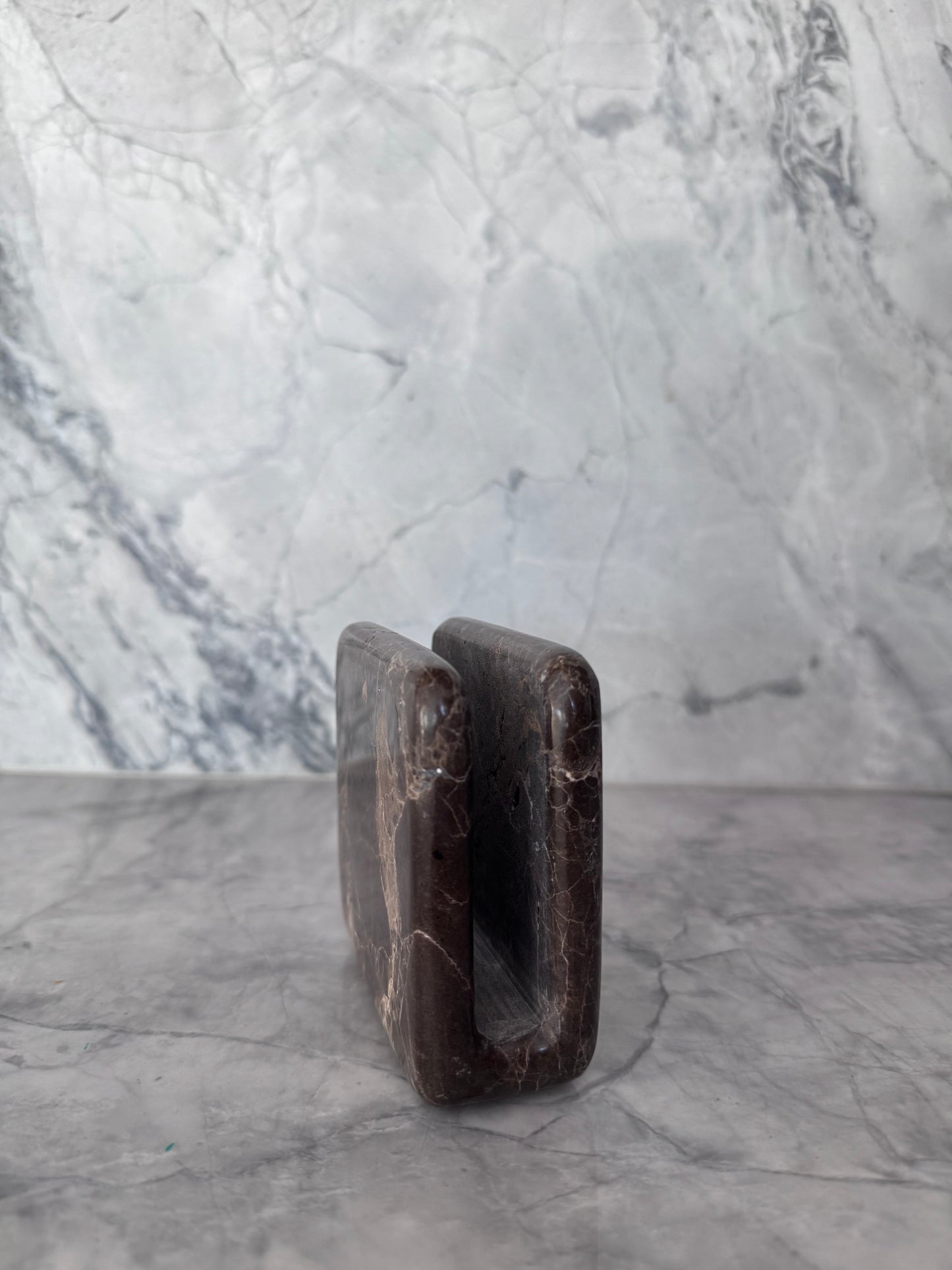 Marble napkin holder